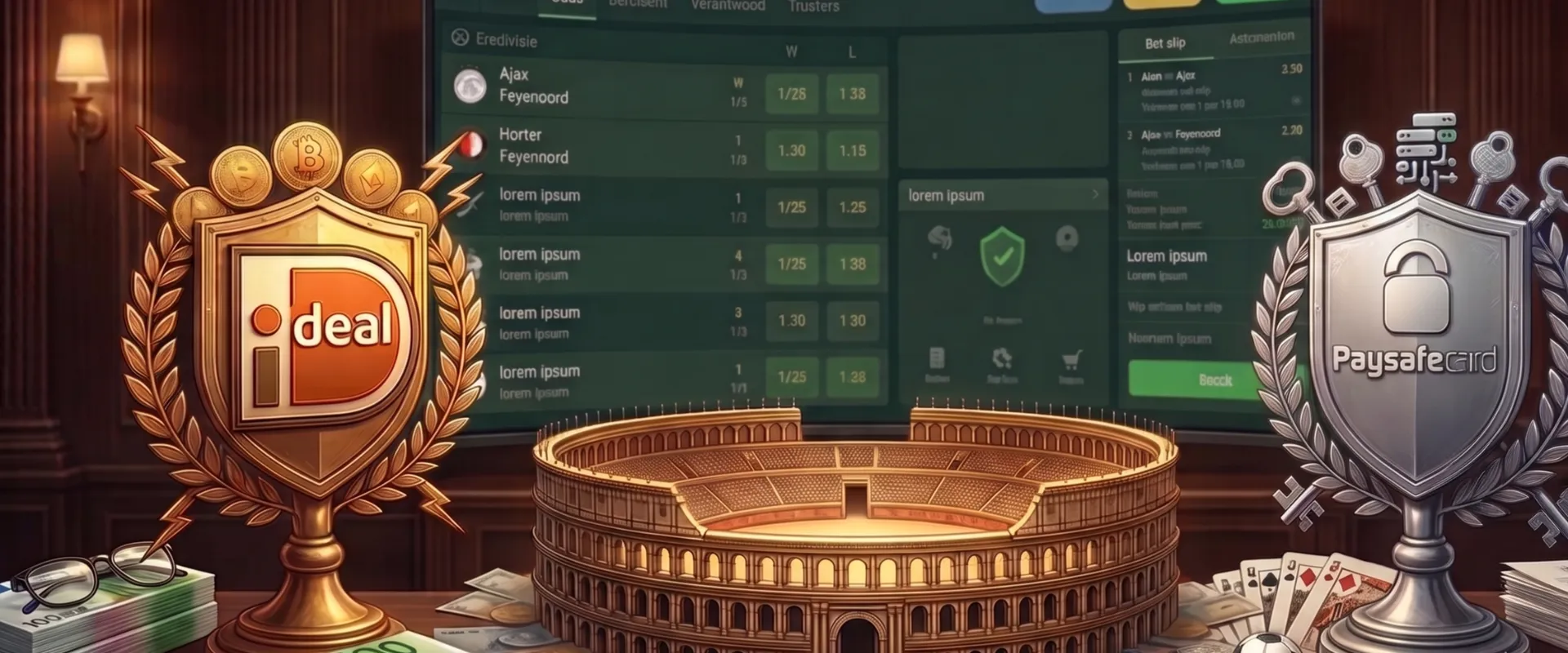 iDEAL vs. Paysafe casino